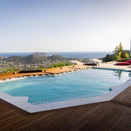 Villa Takeoff Saronida อานาวีซอส ภายนอก รูปภาพ